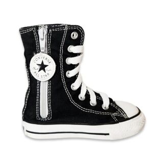 Converse Kids Black and White High-Top Sneakers